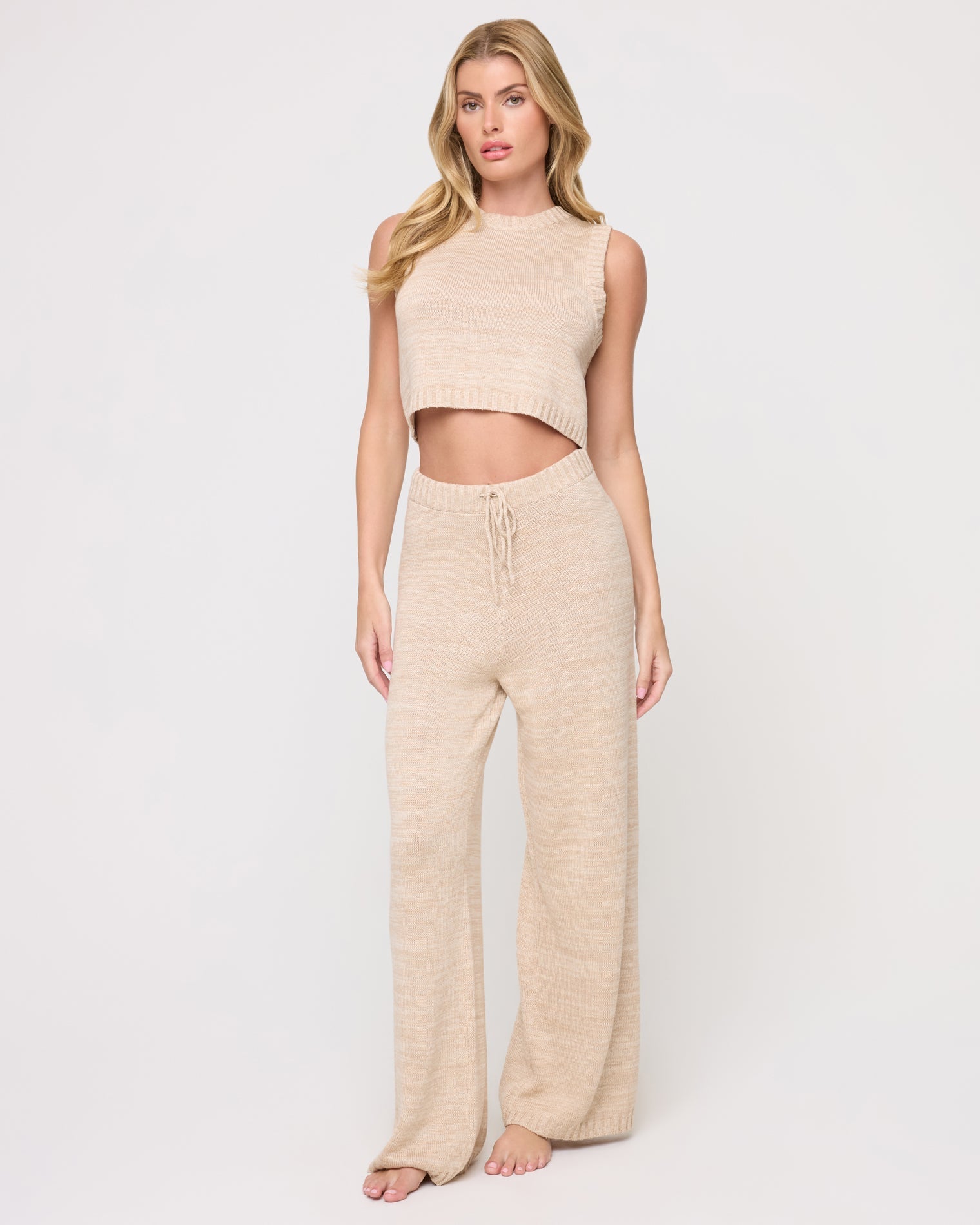 En Route Top - Heather Oatmeal | LSPACE US