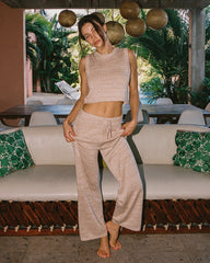 En Route Pant - Heather Oatmeal | LSPACE For Sale