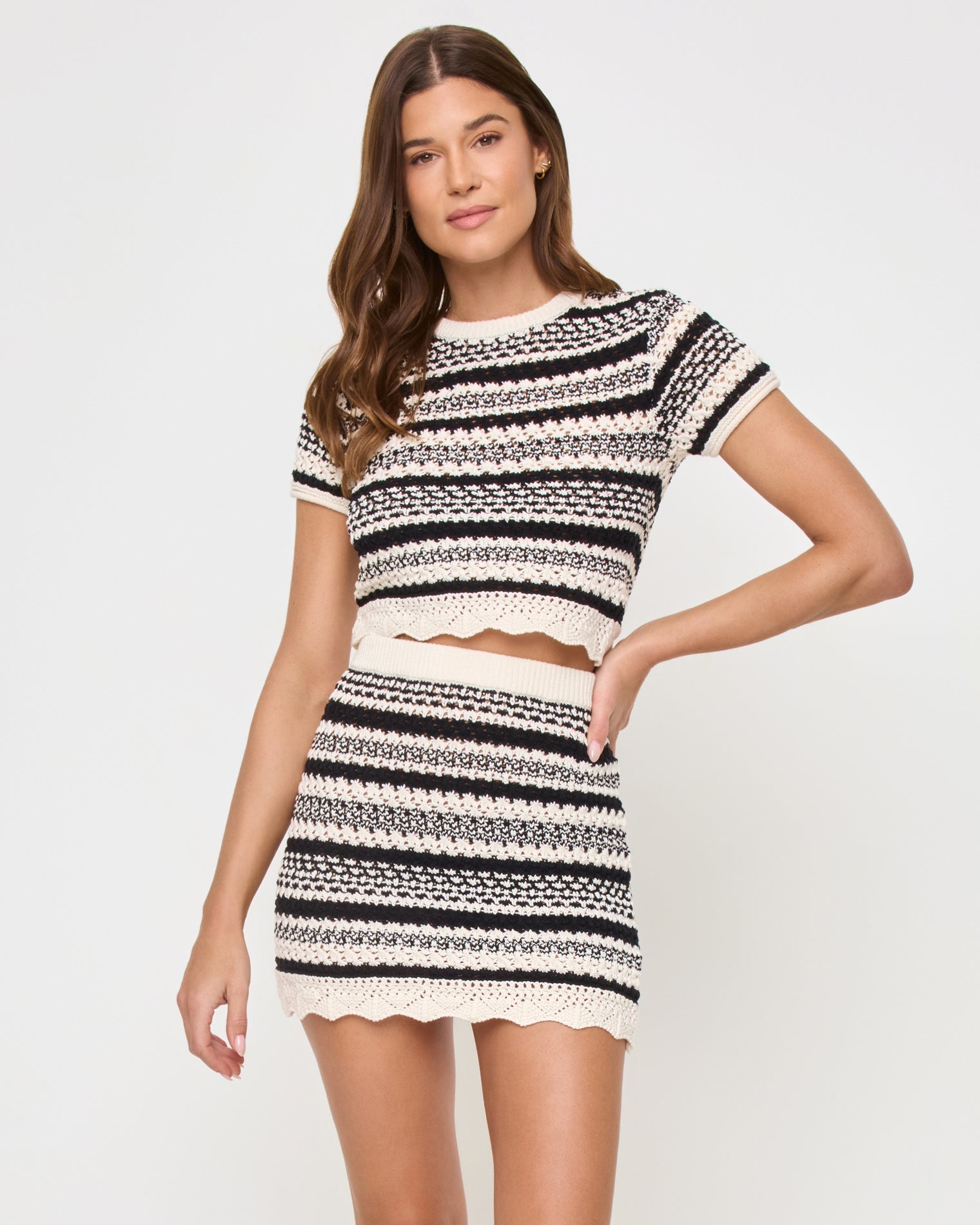 Caicos Skirt - Caicos Stripe | LSPACE Outlet