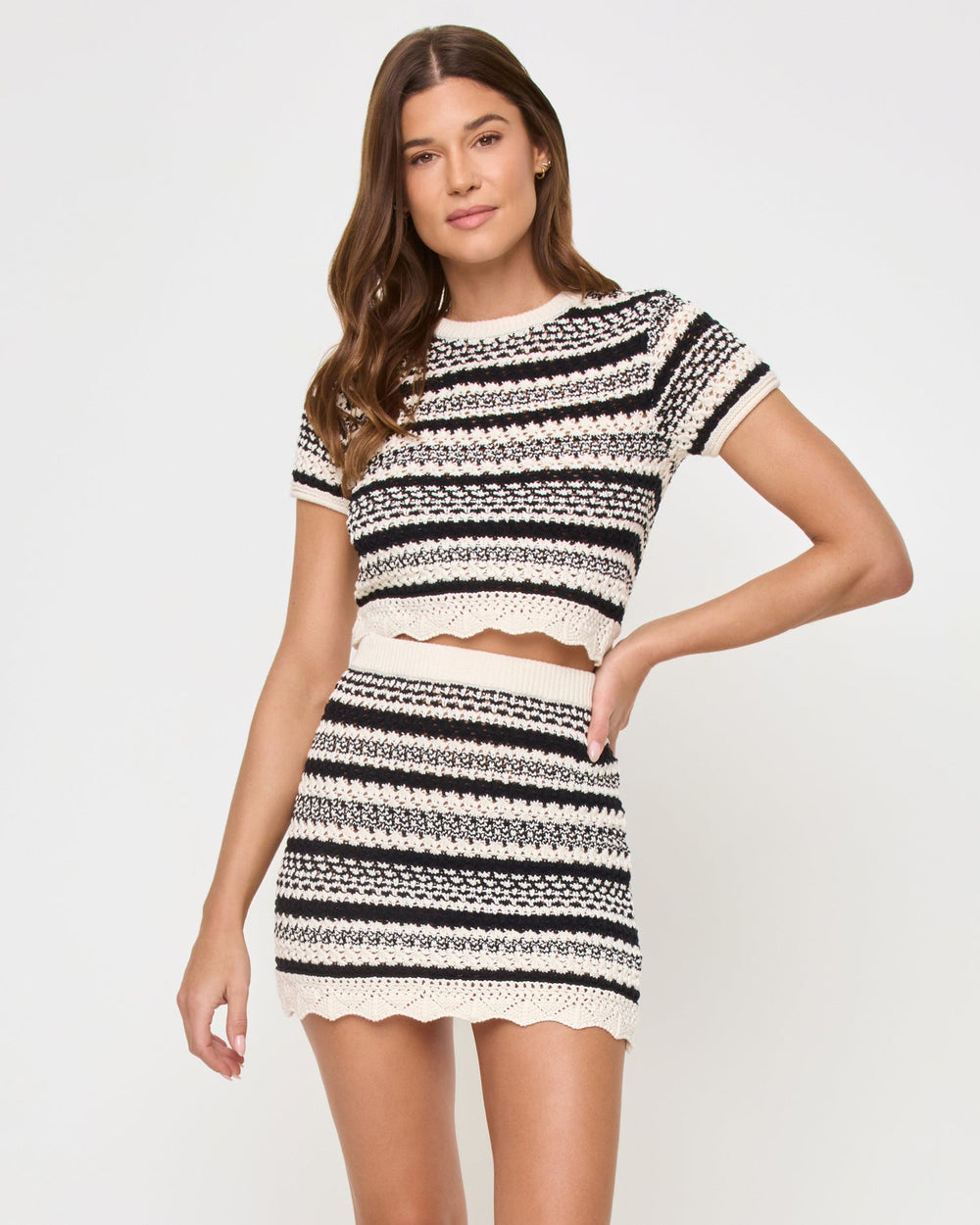 Caicos Skirt - Caicos Stripe | LSPACE Outlet