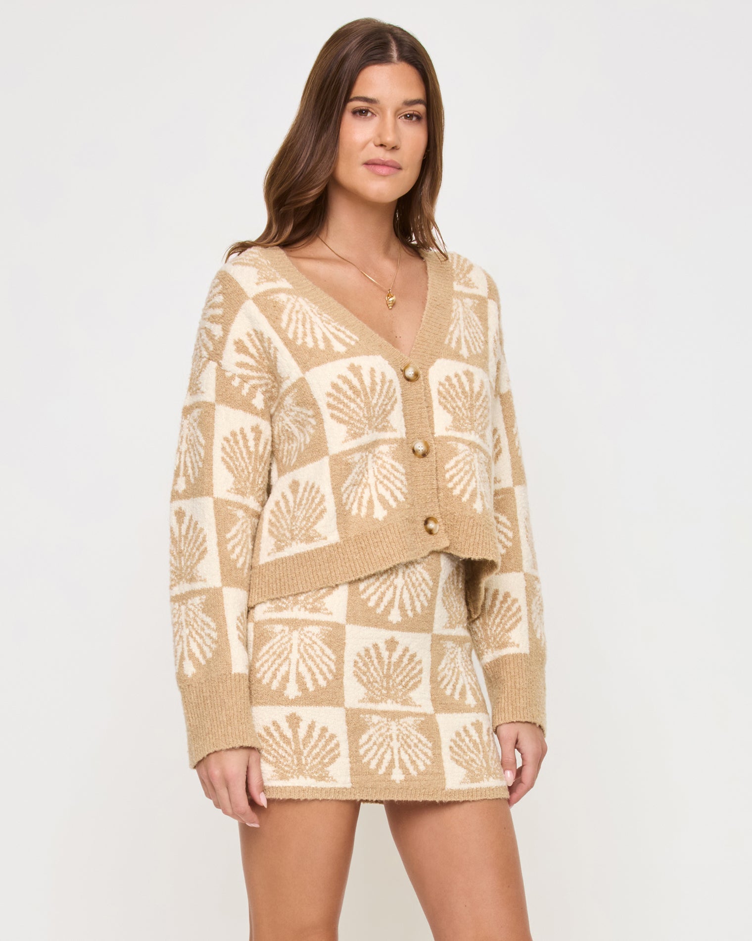 LSPACE Shell Be There Skirt - Seashell Jacquard | LSPACE Near Me