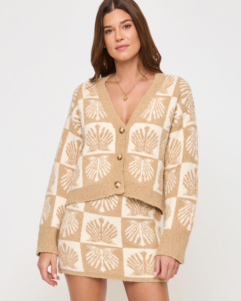 LSPACE Shell Be There Skirt - Seashell Jacquard | LSPACE Near Me