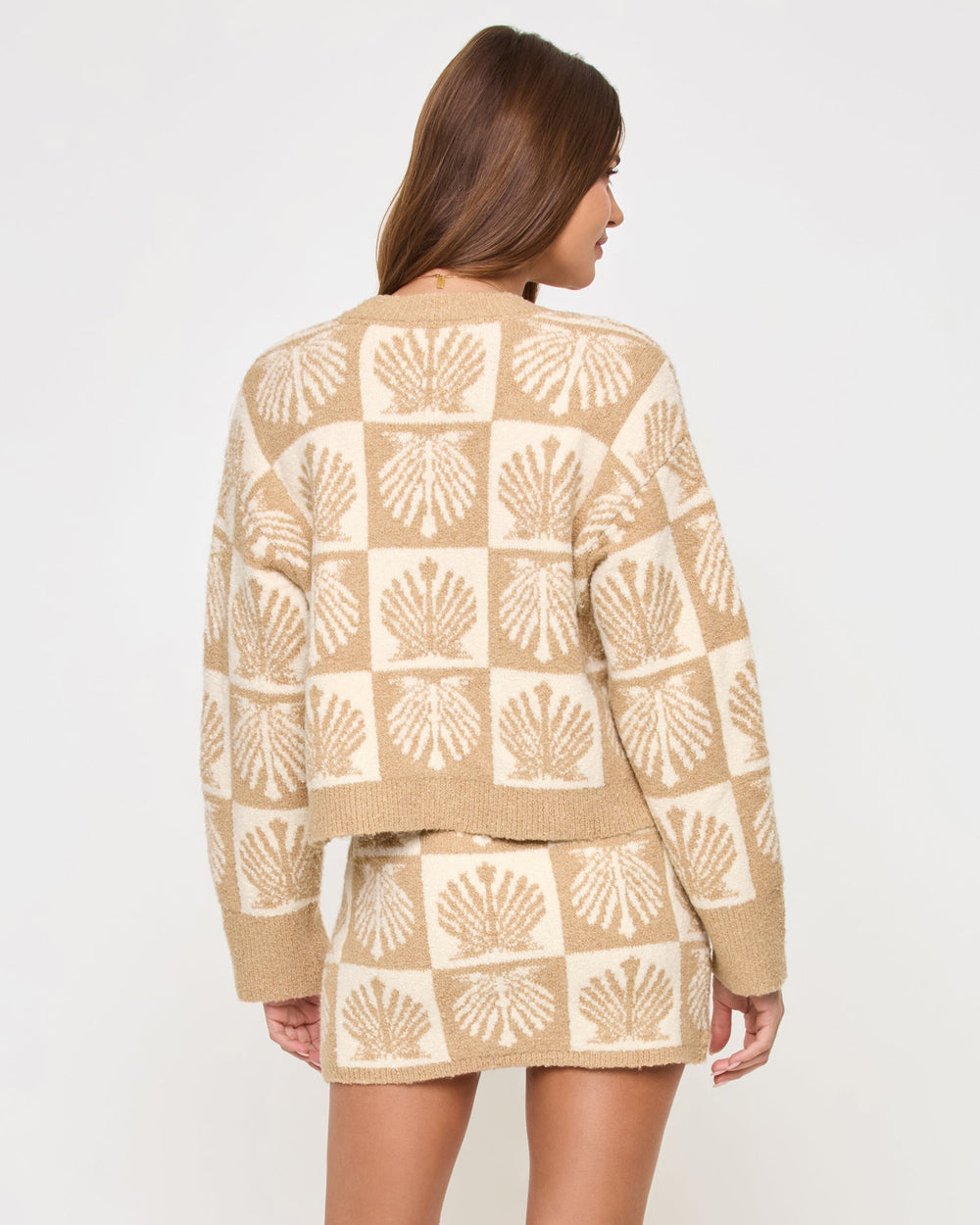 LSPACE Shell Be There Skirt - Seashell Jacquard | LSPACE Near Me