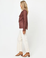 LSPACE Venice Shirt - Cafe | LSPACE Online