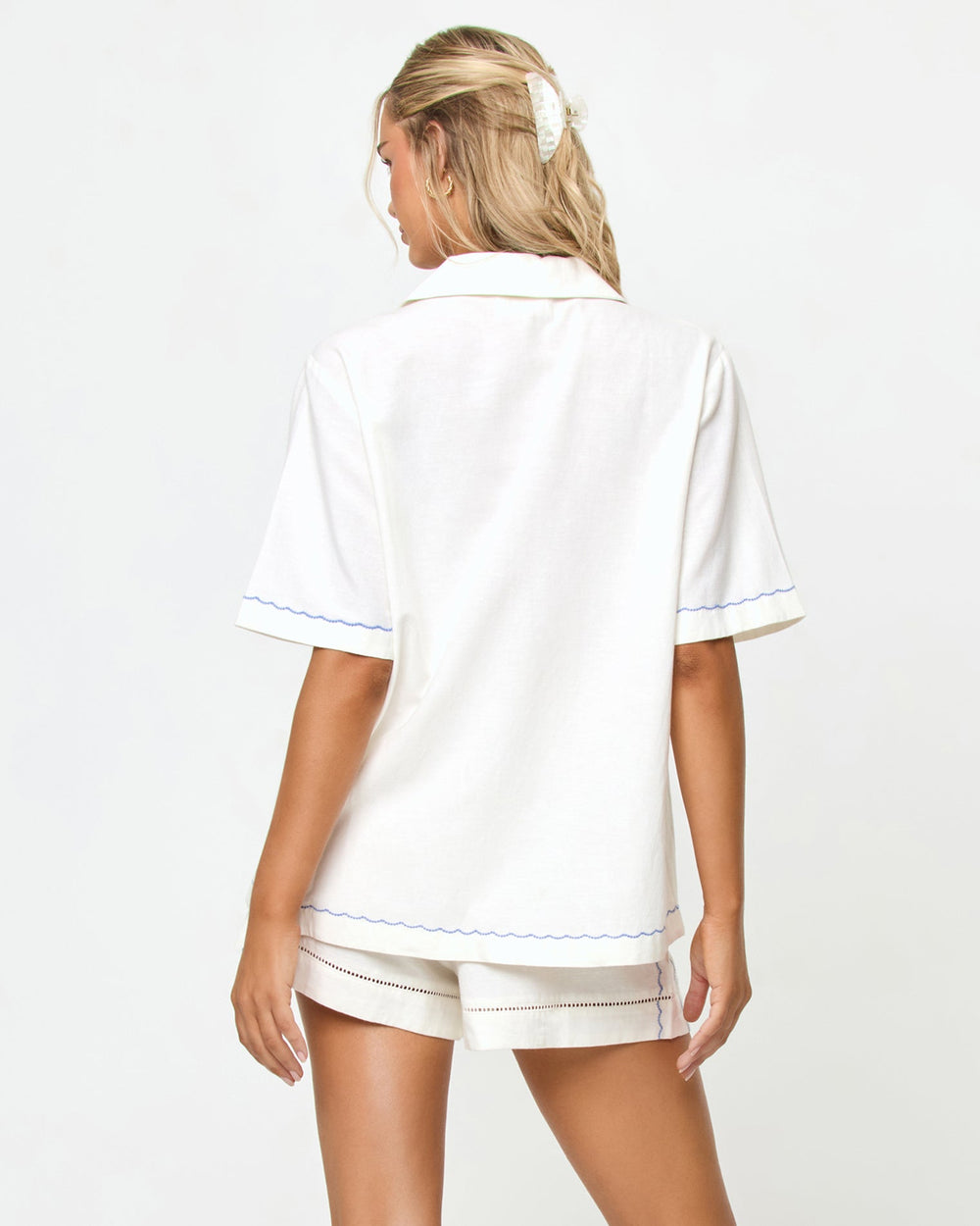 LSPACE La Mer Shirt - Cream | LSPACE Near Me