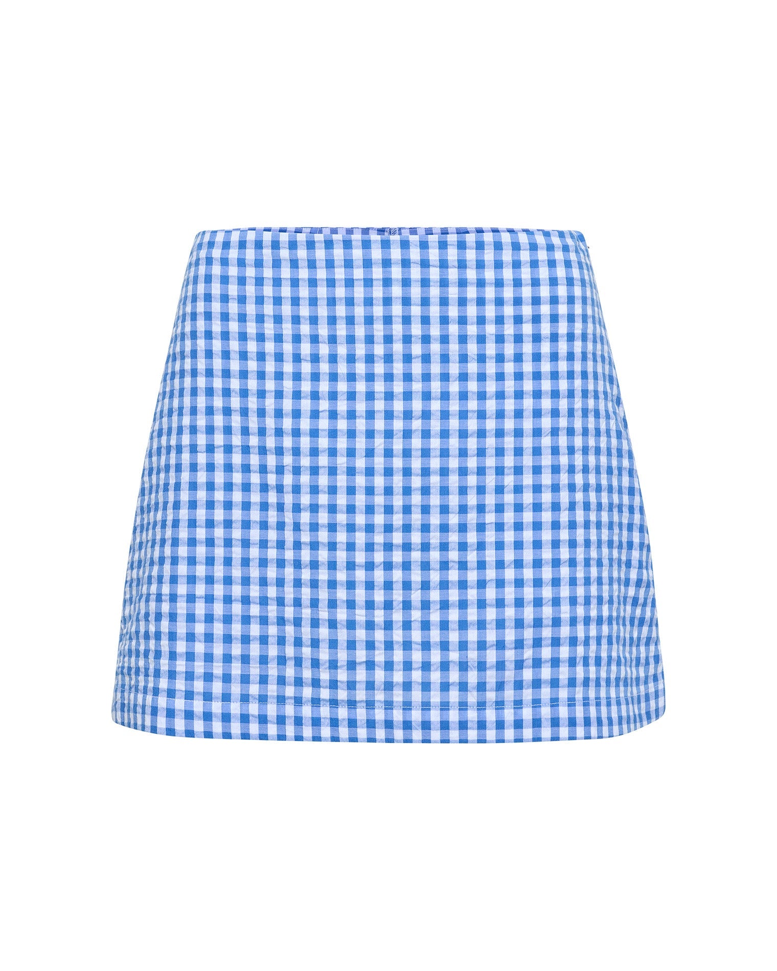 Blue Gingham Mini Skort - LSPACE Venice | LSPACE Online
