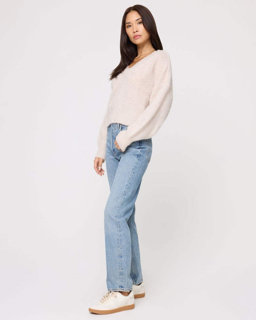 LSPACE Icon Pullover - Oat | LSPACE US