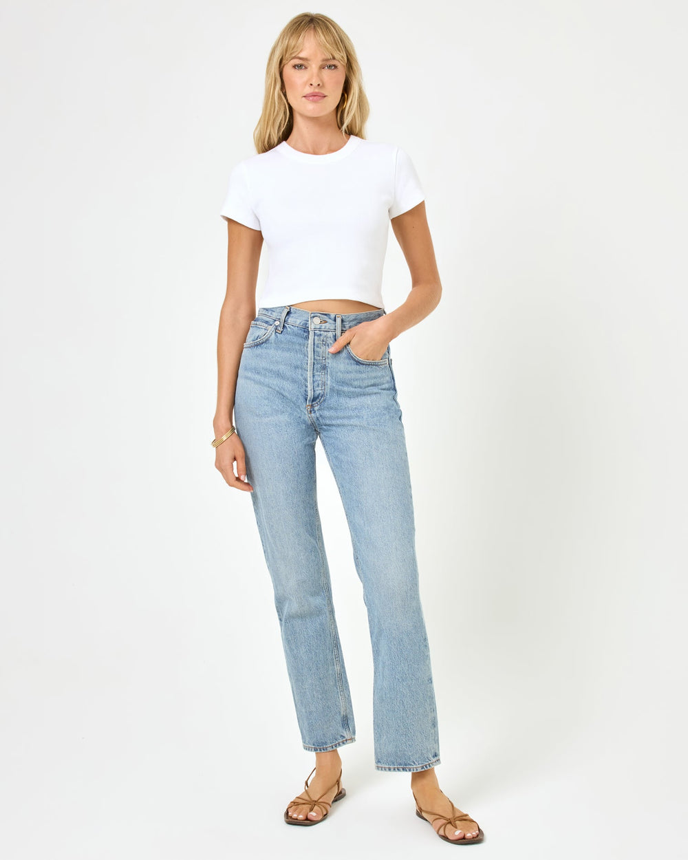 LSPACE Julia Top - White | LSPACE Outlets