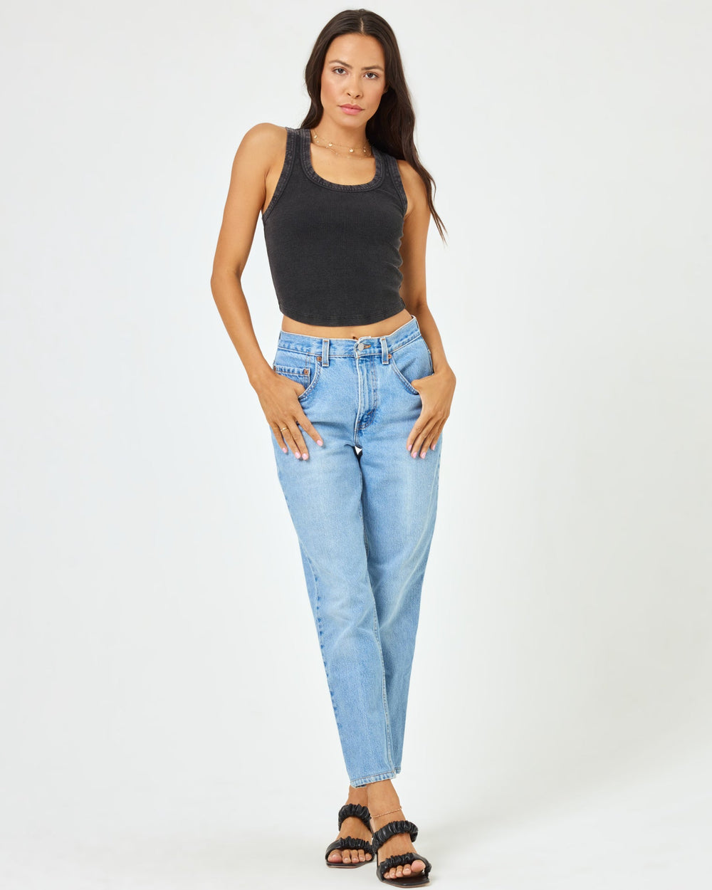 LSPACE Ash Tank - Black | LSPACE Outlet