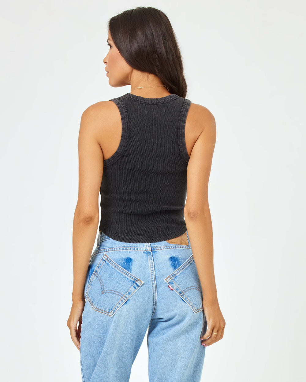 LSPACE Ash Tank - Black | LSPACE Outlet