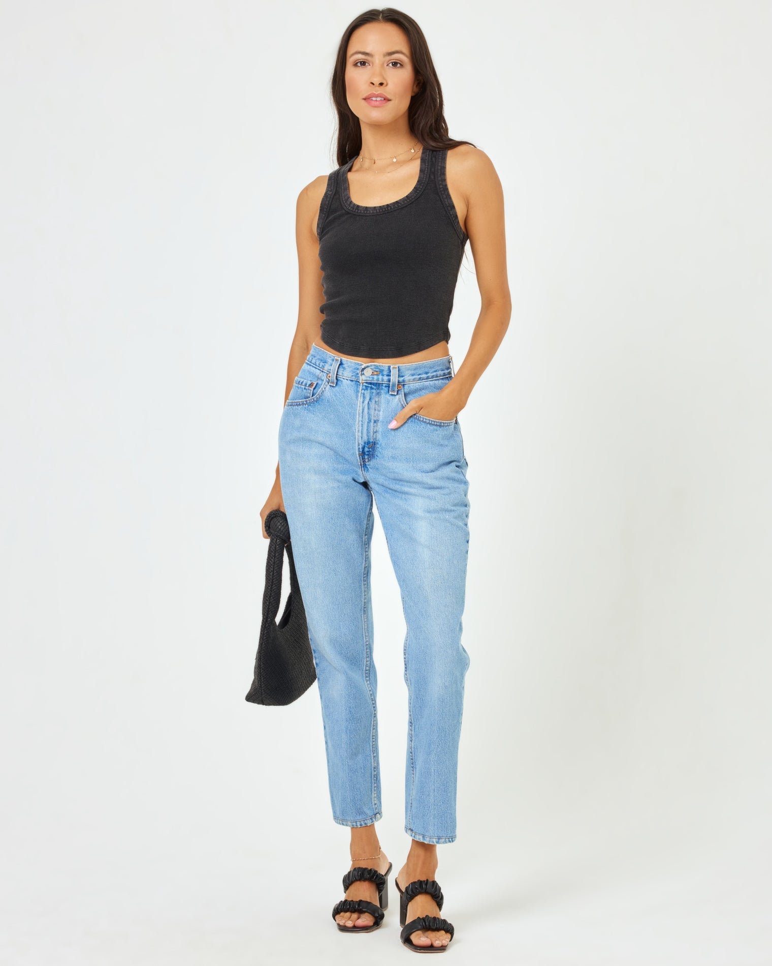 LSPACE Ash Tank - Black | LSPACE Outlet