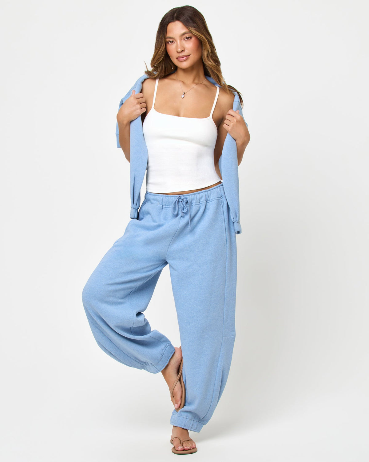 LSPACE Fleur Pant - Heather Chambray | LSPACE Outlets