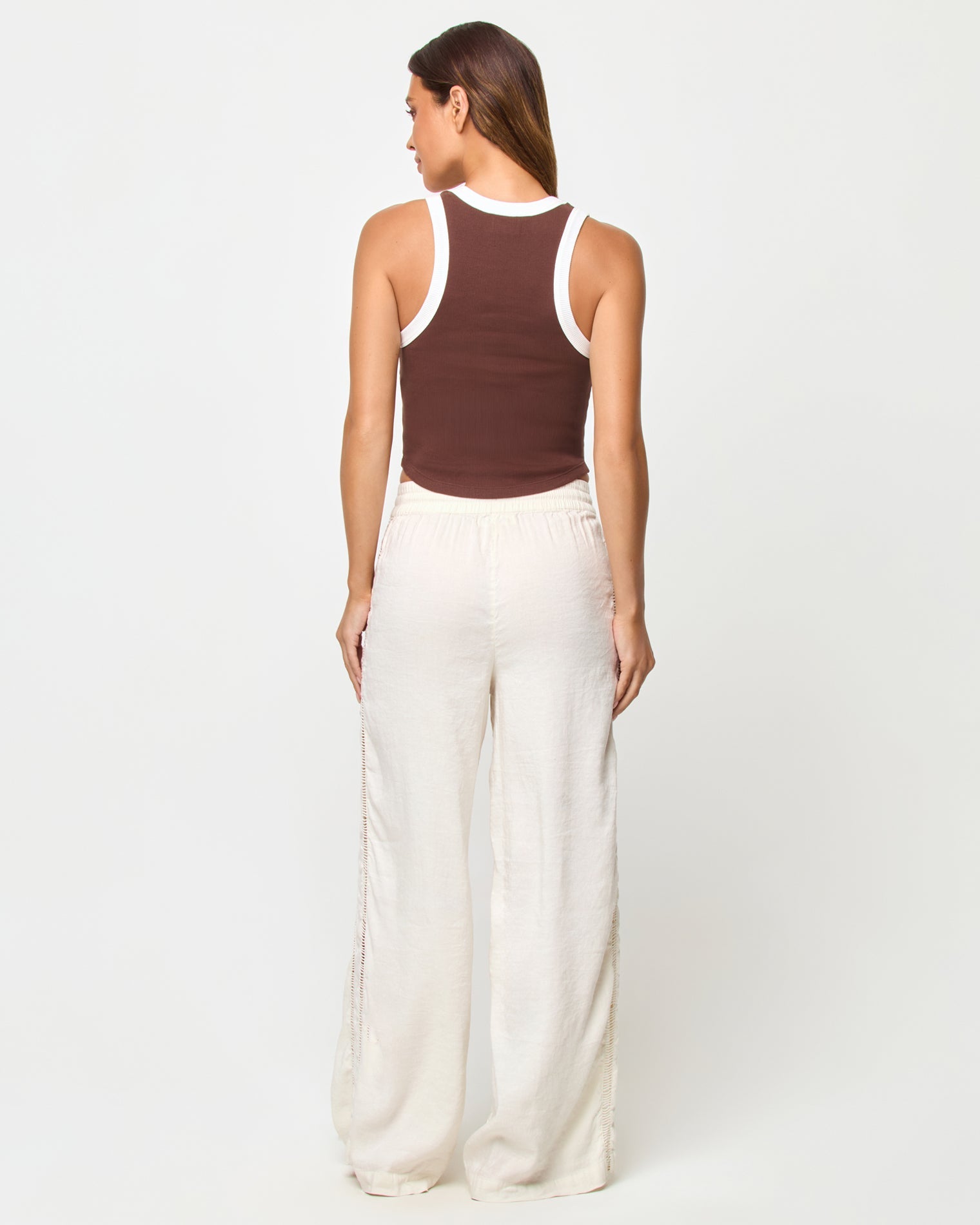 LSPACE Ash Tank - Espresso-Cream | LSPACE Discount