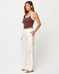 LSPACE Ash Tank - Espresso-Cream | LSPACE Discount