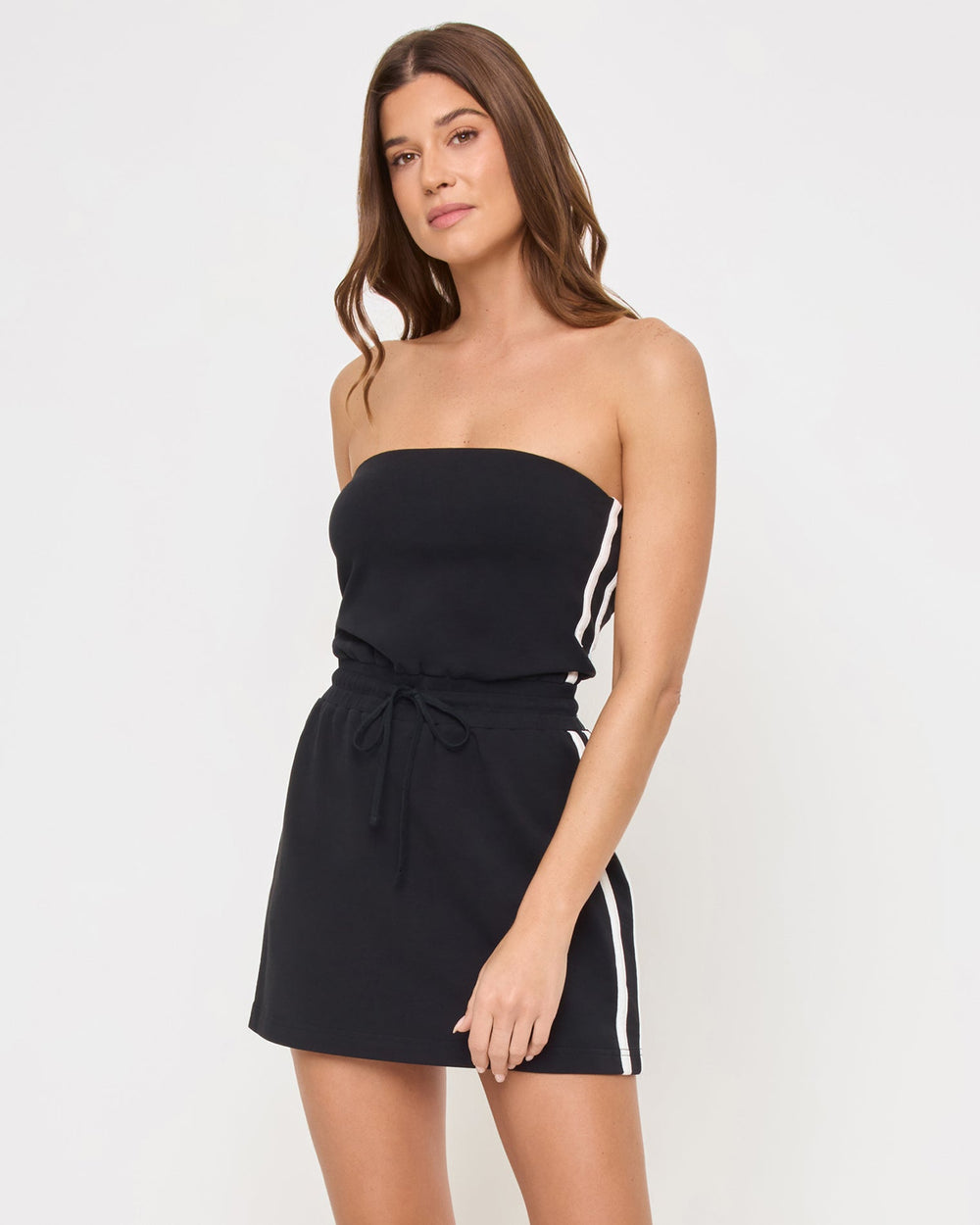 Decker Dress - Black-Cream | LSPACE On Sale