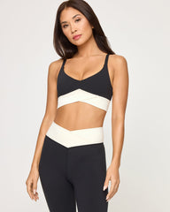 LSPACE Unmatched Legging - Plum-Cream | LSPACE Near Me