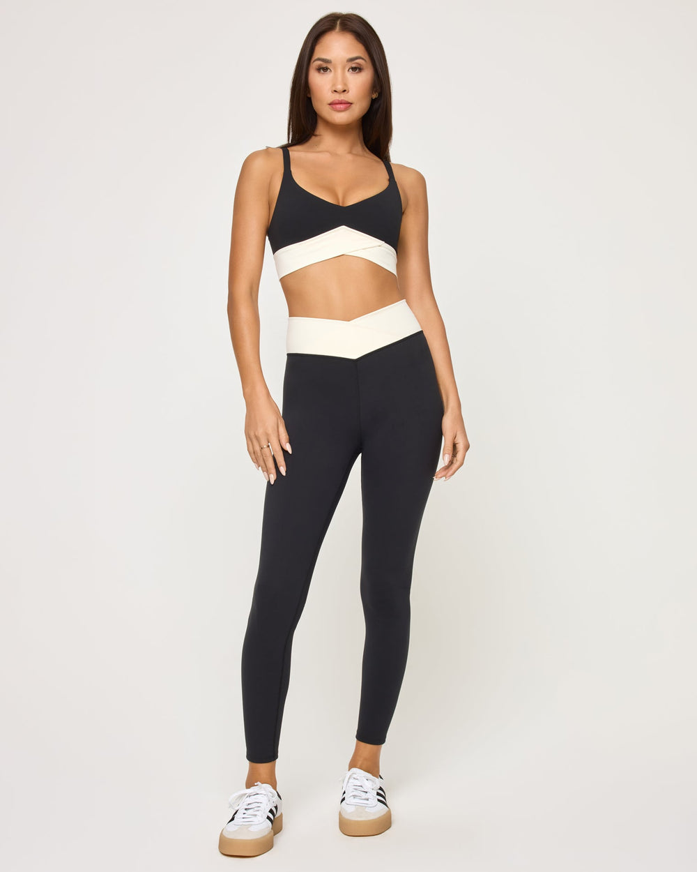 LSPACE Unmatched Legging - Plum-Cream | LSPACE Near Me