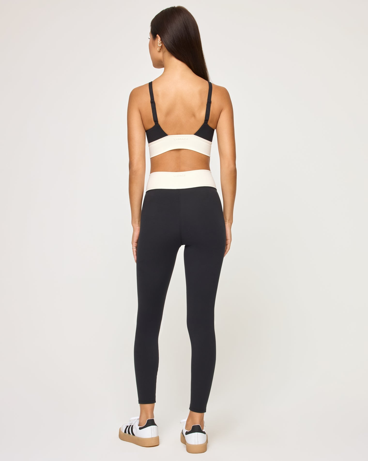 Unmatched Legging - Black-Cream | LSPACE Outlet