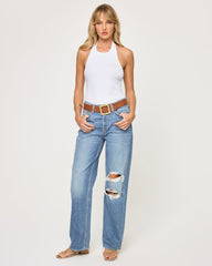 LSPACE Alyx Halter Tank - White | LSPACE Near Me