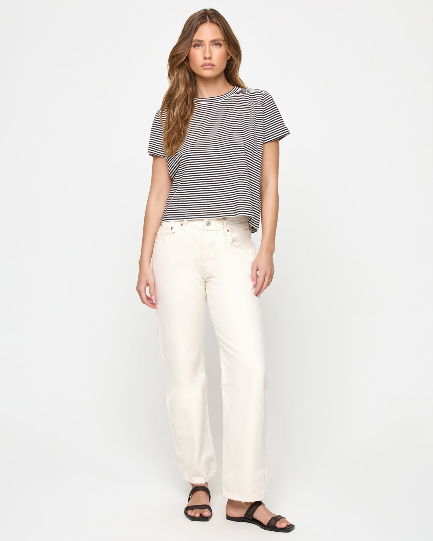 LSPACE All Day Top - Black-Cream | LSPACE Near Me