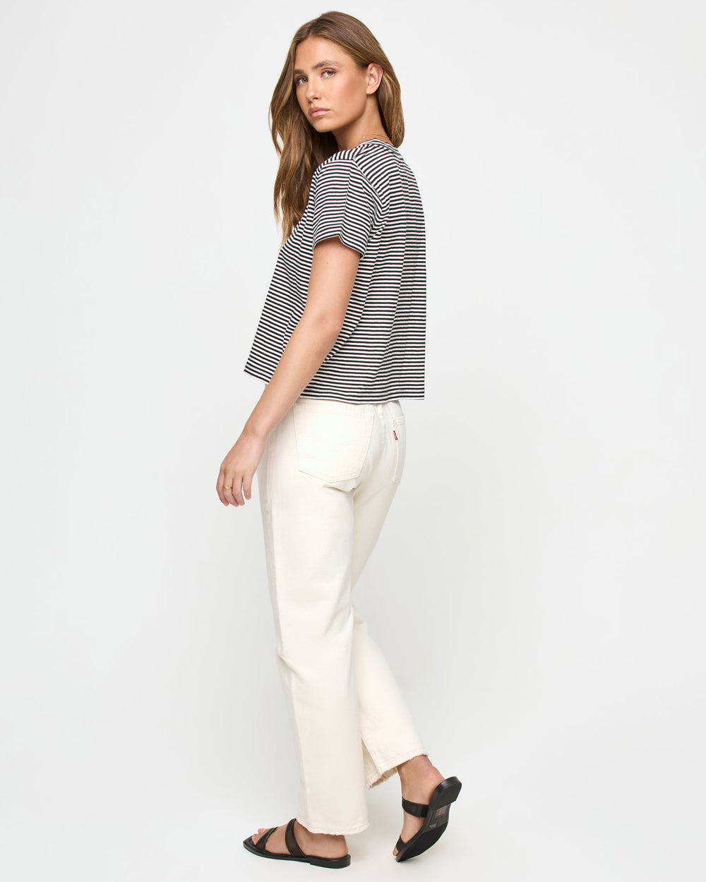 LSPACE All Day Top - Black-Cream | LSPACE Near Me