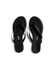 TKEES Boyfriend Sandals - Black | LSPACE Online