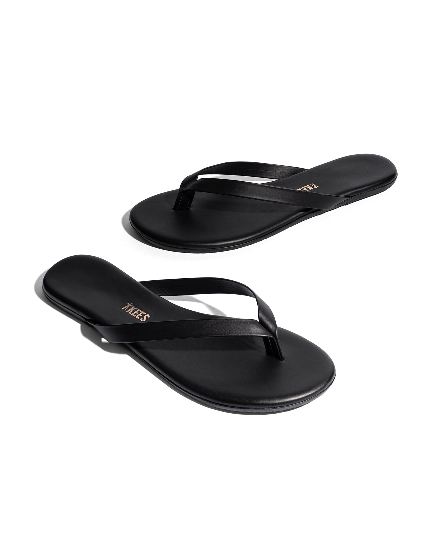 TKEES Boyfriend Sandals - Black | LSPACE Online