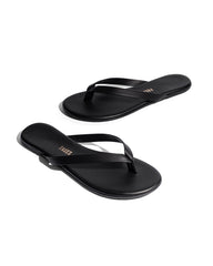 TKEES Boyfriend Sandals - Black | LSPACE Online