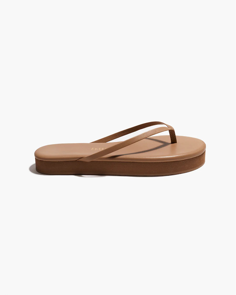 TKEES Lily Platform Sandals - Cocobutter | LSPACE For Sale