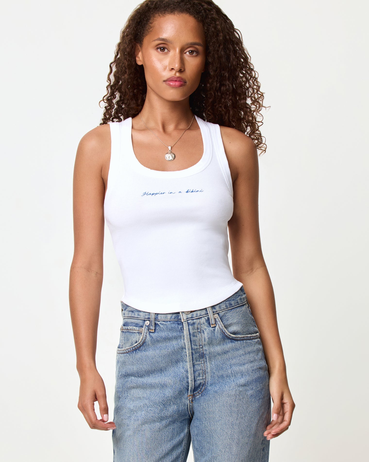 LSPACE Ash Tank - Happier in a Bikini | LSPACE Outlet