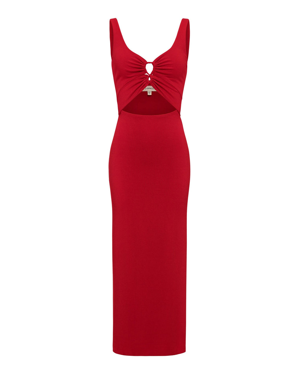 Red Sleeveless Midi Dress - LSPACE Camille Dress | LSPACE For Sale