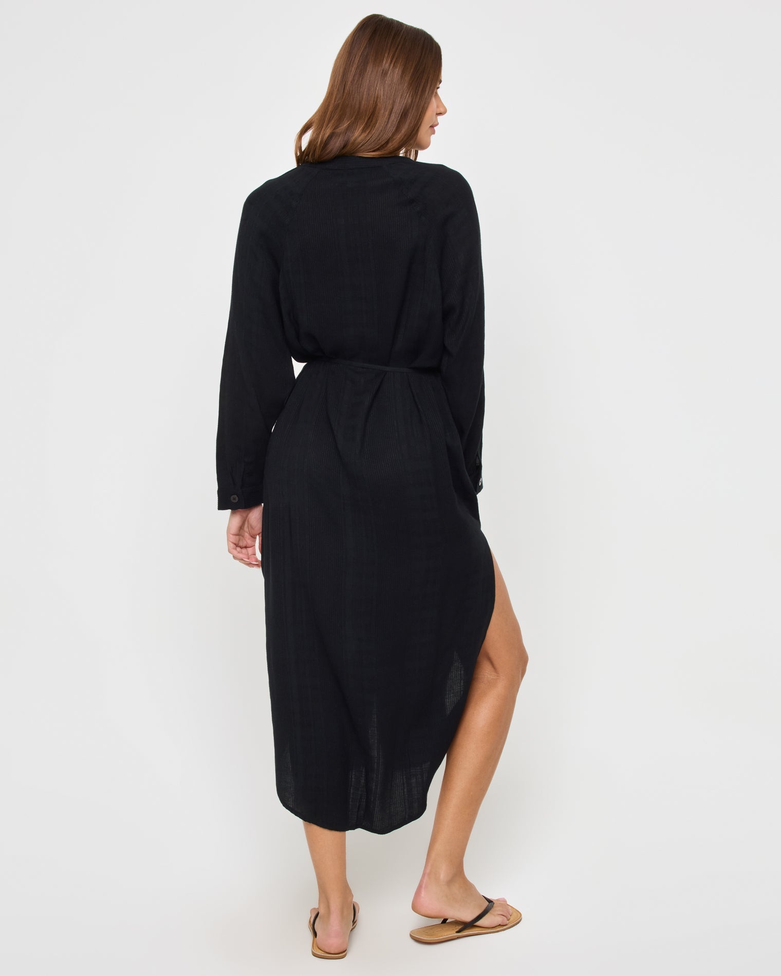 LSPACE Yoli Shirtdress - Black | LSPACE Outlets