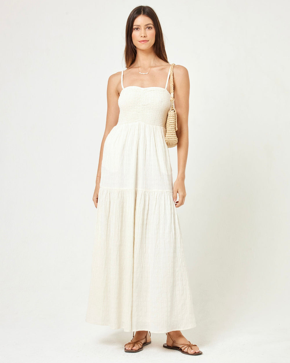 LSPACE Mallorca Dress - Cream | LSPACE Near Me