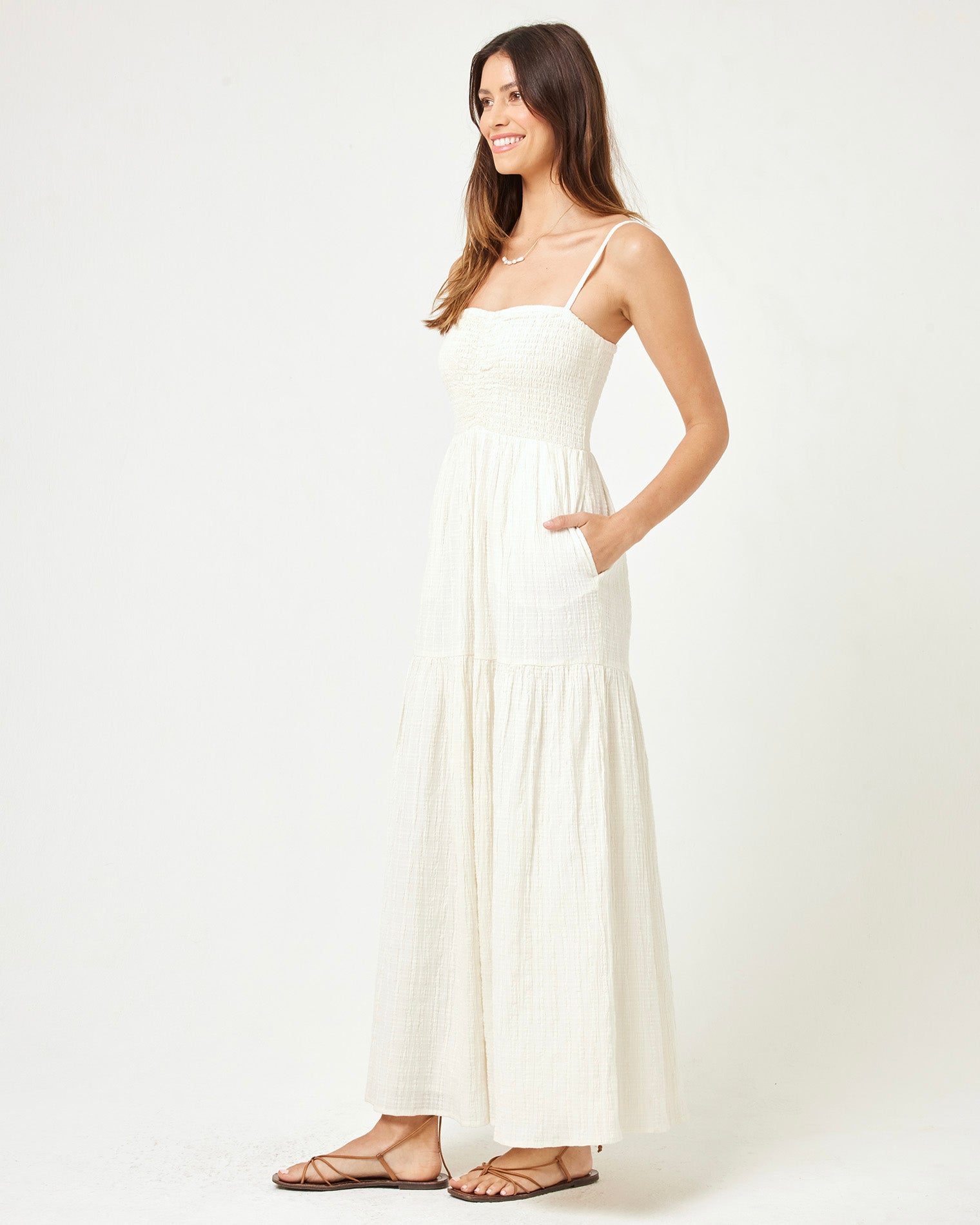 LSPACE Mallorca Dress - Cream | LSPACE Near Me