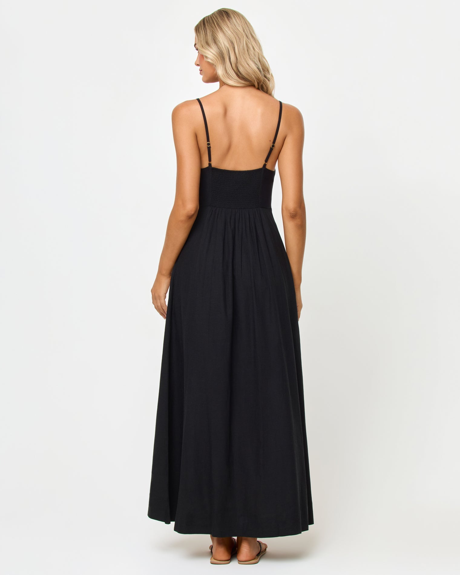 LSPACE Mallorca Dress - Black | LSPACE Online