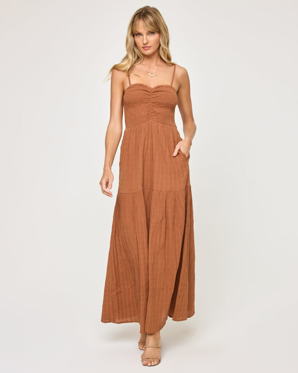 LSPACE Mallorca Dress - Brown Sugar | LSPACE On Sale