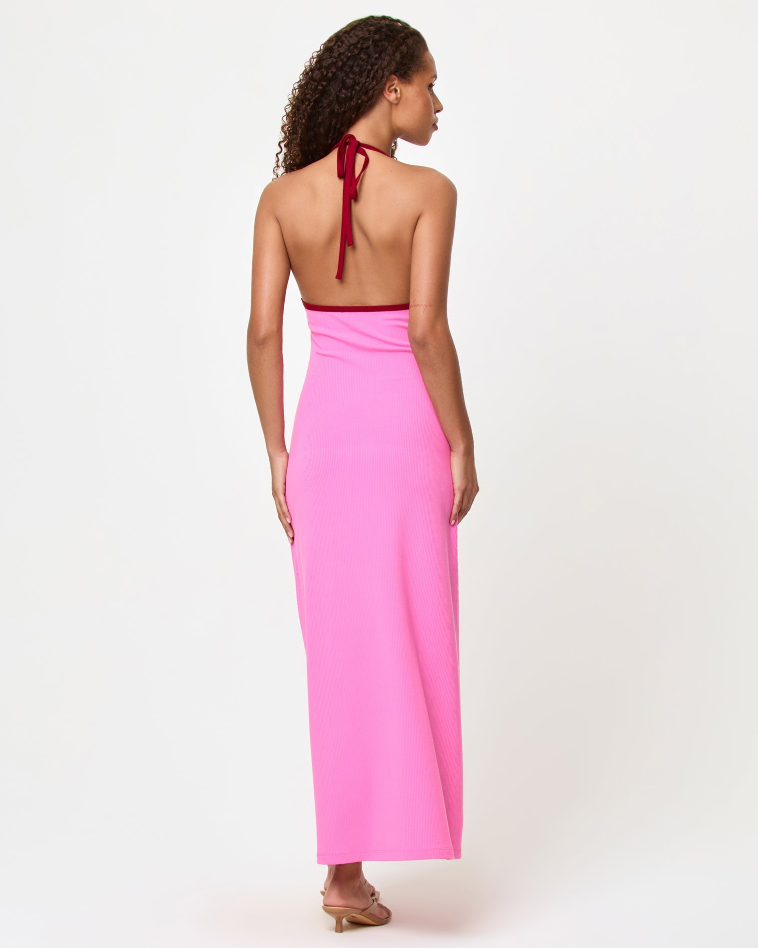 LSPACE Shea Maxi Dress - Hottest Pink-Simmer | LSPACE Outlets