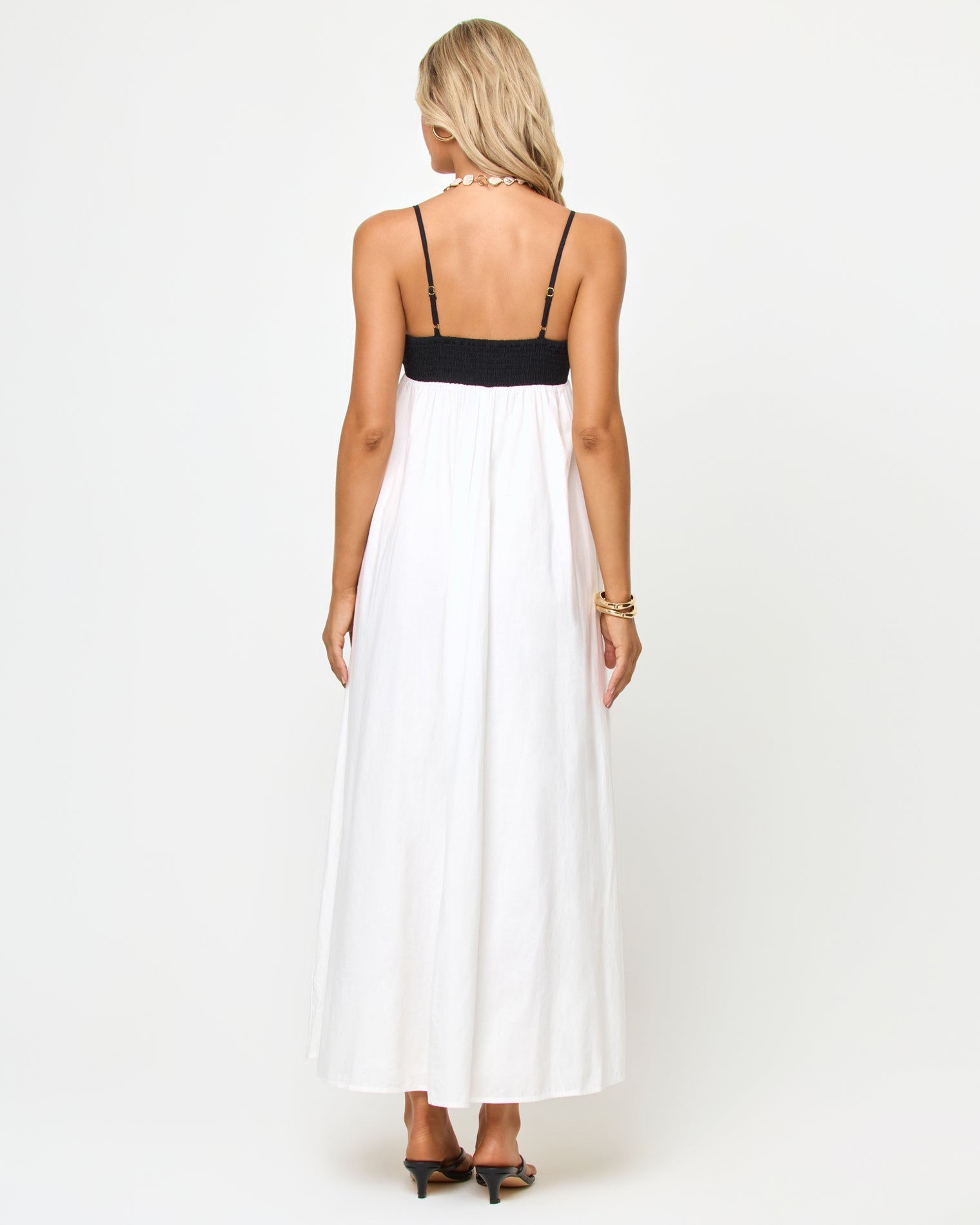 LSPACE Raveena Dress - Black-Cream | LSPACE Outlet
