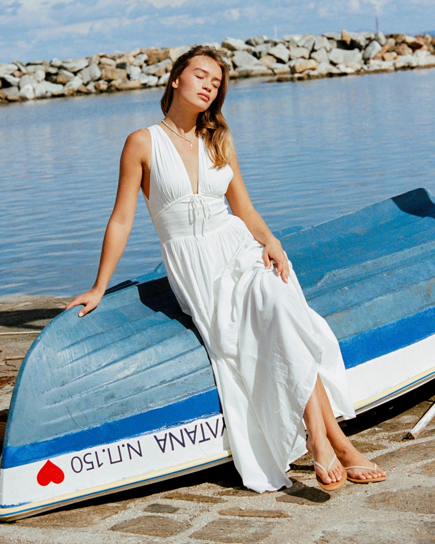 LSPACE Emmaline Maxi Dress - Cream | LSPACE Outlets