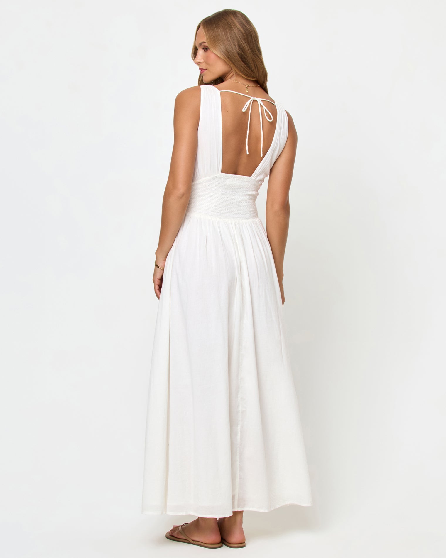 LSPACE Emmaline Maxi Dress - Cream | LSPACE Outlets