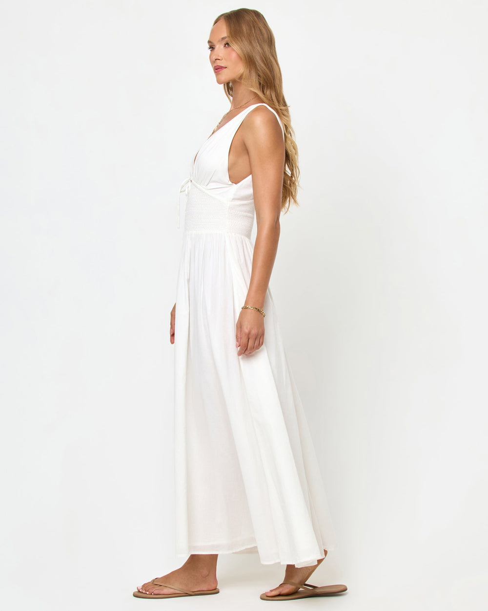 LSPACE Emmaline Maxi Dress - Cream | LSPACE Outlets