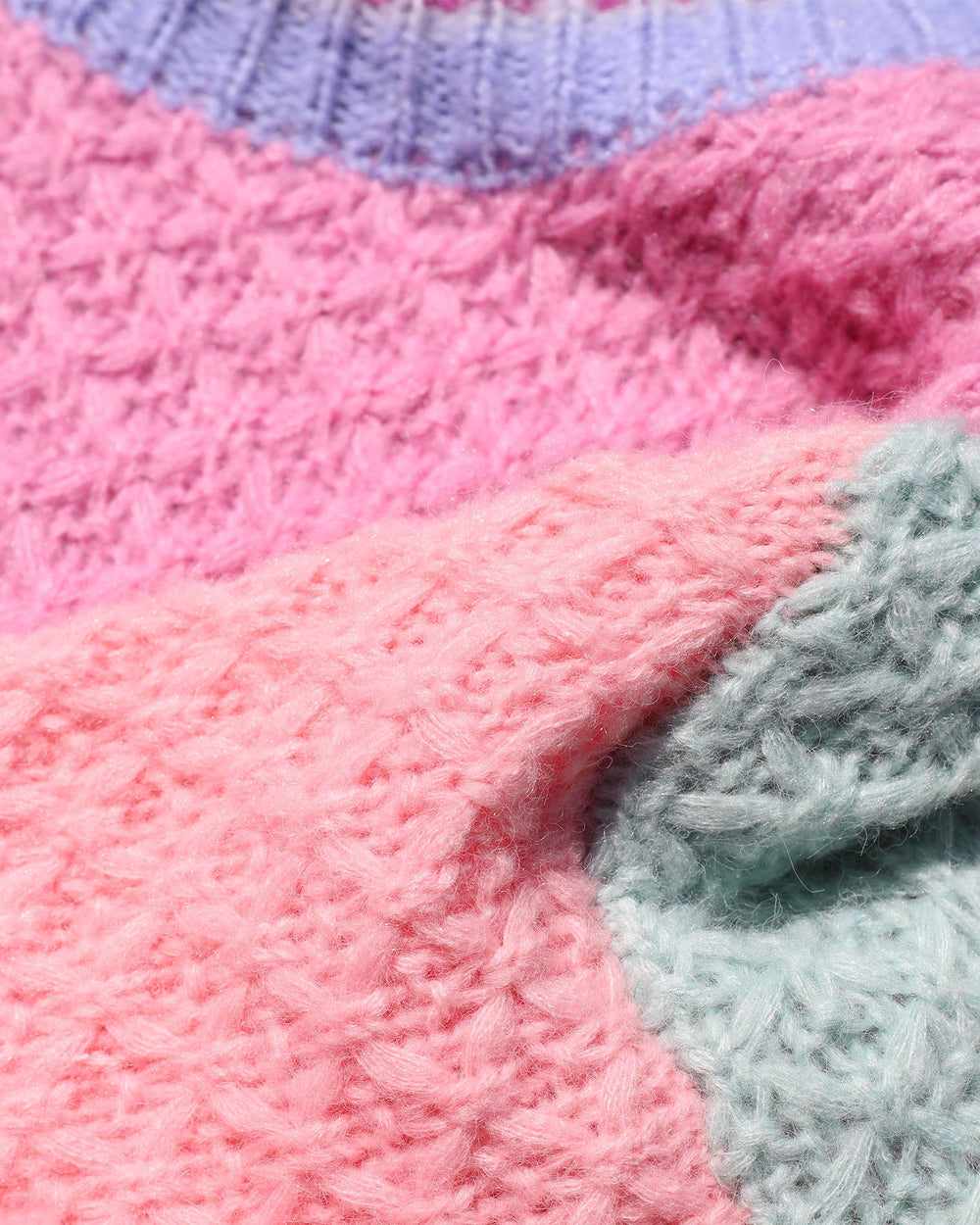Coloblock Knit Sweater - LSPACE Pretty Please Pullover | LSPACE Outlet