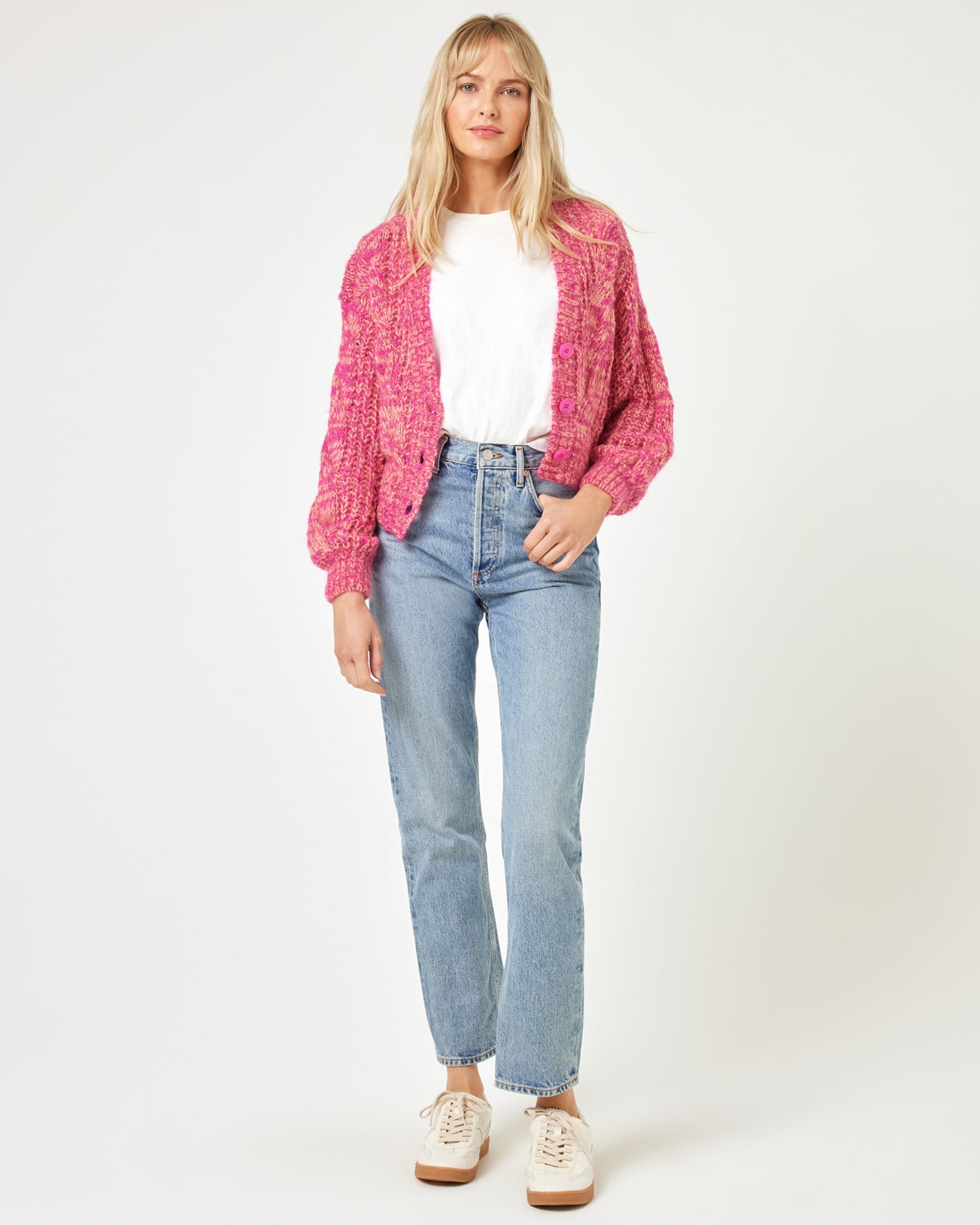 LSPACE Strawberry Fields Cardigan - Strawberry Marl | LSPACE Discount