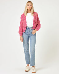 LSPACE Strawberry Fields Cardigan - Strawberry Marl | LSPACE Discount