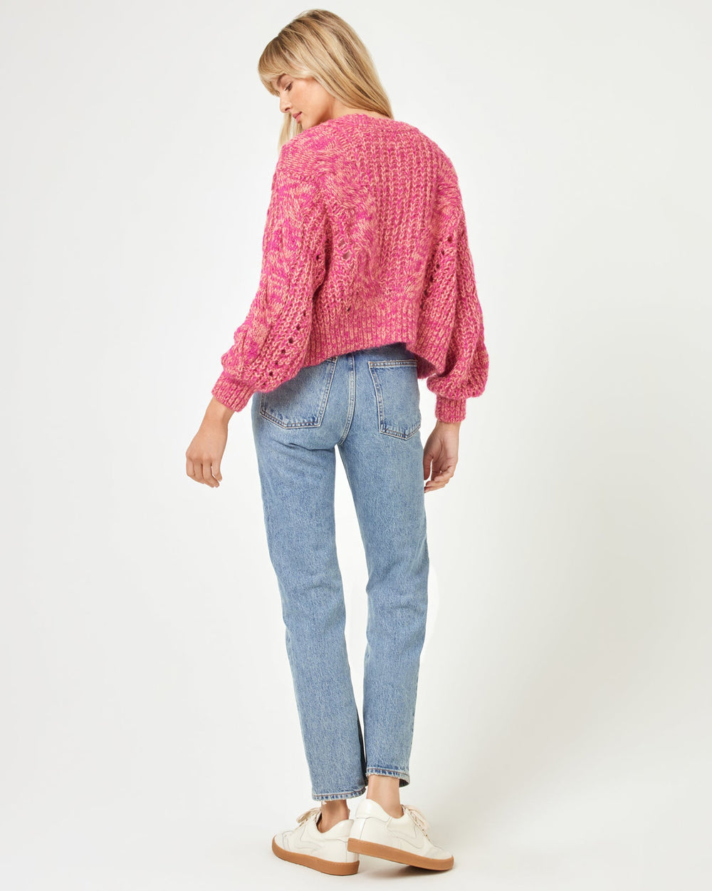 LSPACE Strawberry Fields Cardigan - Strawberry Marl | LSPACE Discount