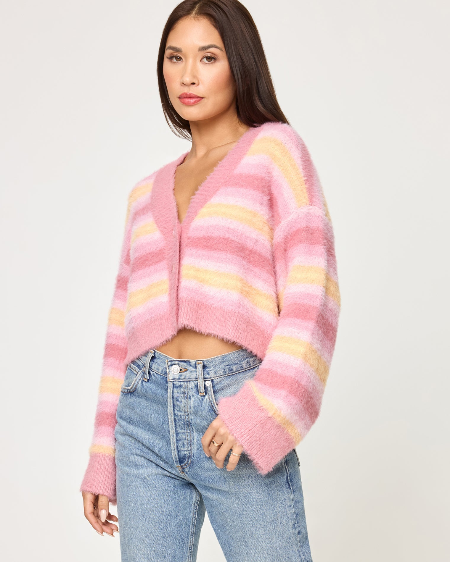 LSPACE Daybreak Cardigan - Daybreak Stripe | LSPACE US