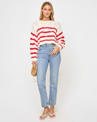 Kensley Pullover - Cream-Flame | LSPACE Outlets