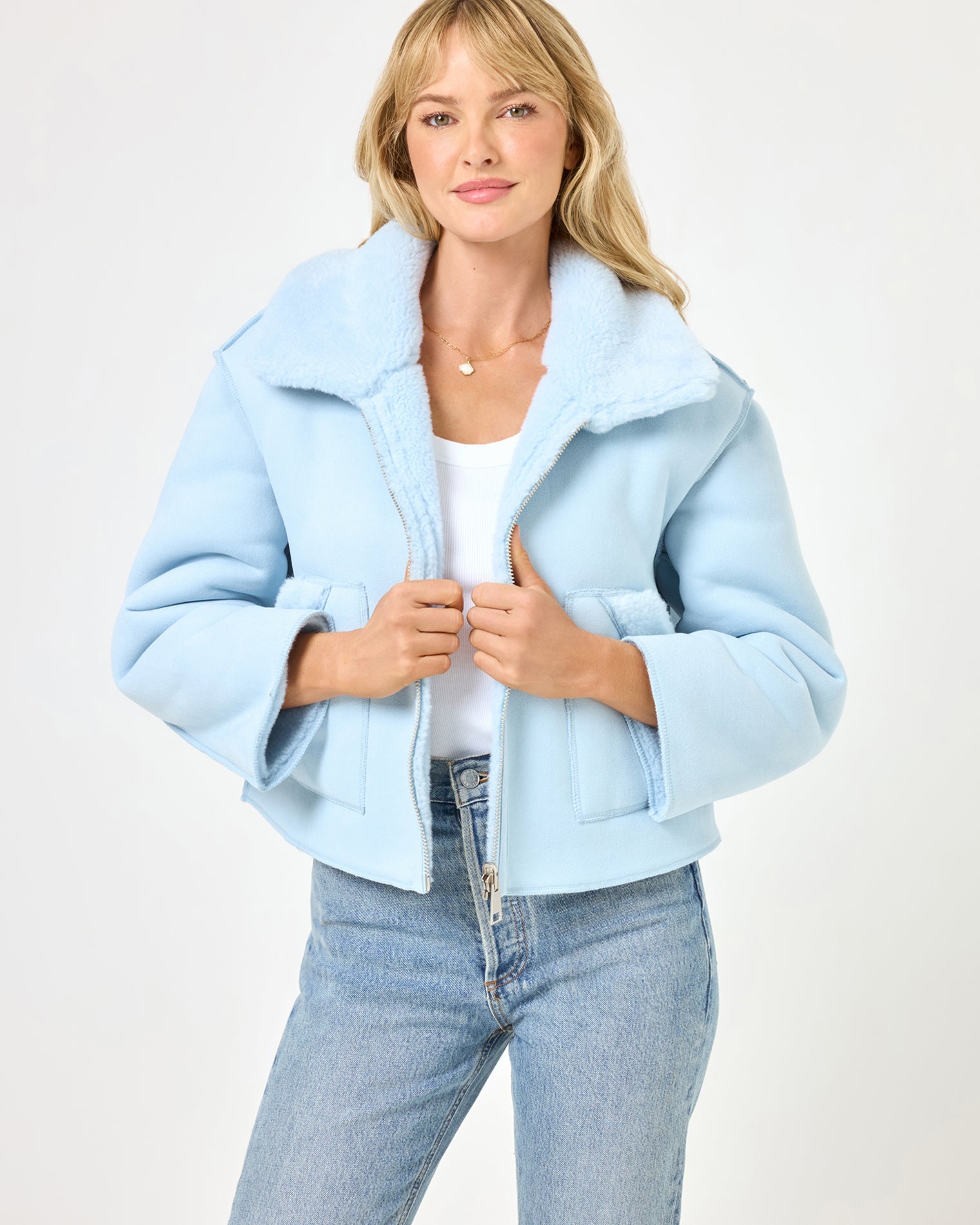 LSPACE Kalina Jacket - Ice Blue | LSPACE Discount