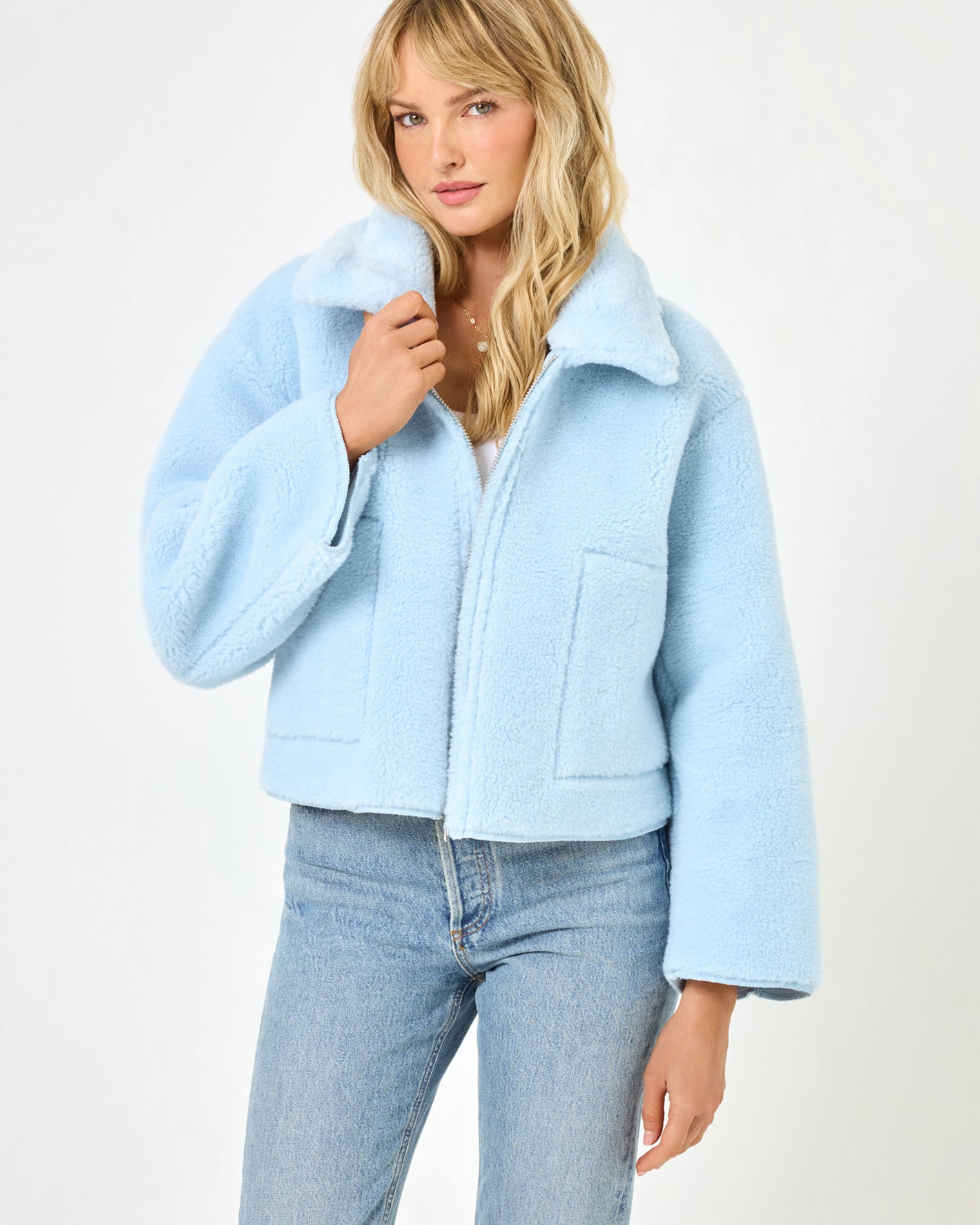 LSPACE Kalina Jacket - Ice Blue | LSPACE Discount