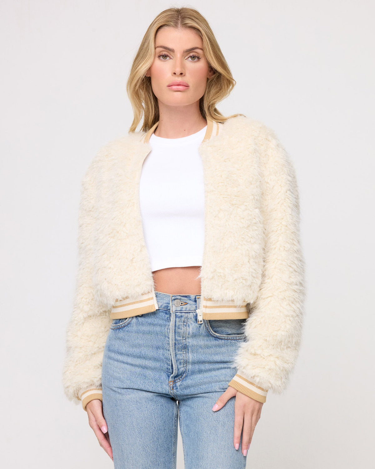 LSPACE Valley Jacket - Tan Tipping | LSPACE On Sale